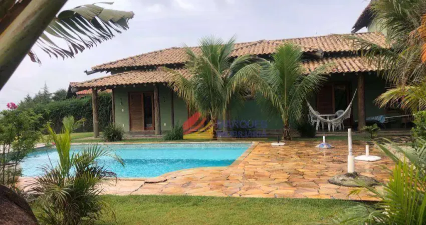 Chácara para venda em terras de itaici de 442.00m² com 3 quartos, 3 suites e 6 garagens