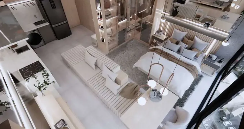 Apartamento para venda em centro de 40.00m² com 1 quarto e 1 garagem