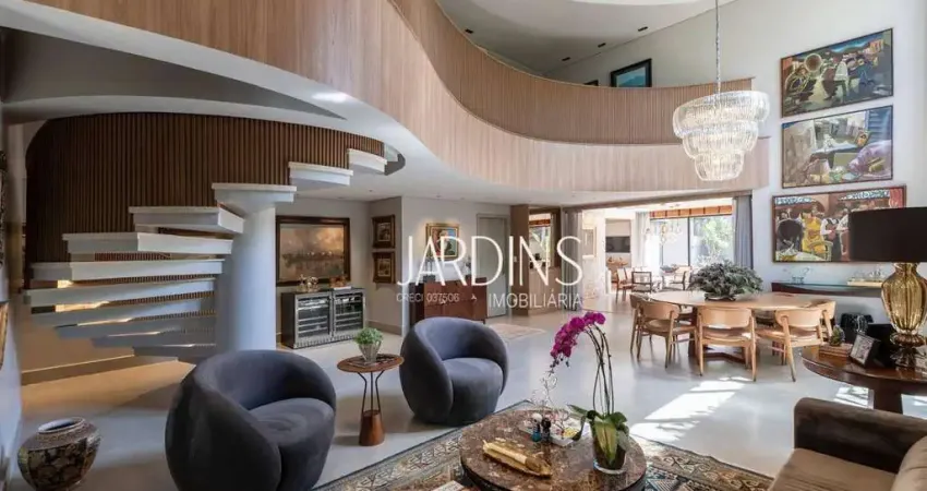 Casa de condomínio para venda em jardim botânico de 473.00m² com 4 quartos, 4 suites e 4 garagens