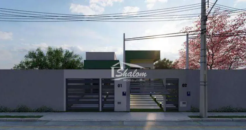 Casa para venda em balneário dos golfinhos de 78.00m² com 3 quartos, 1 suite e 1 garagem