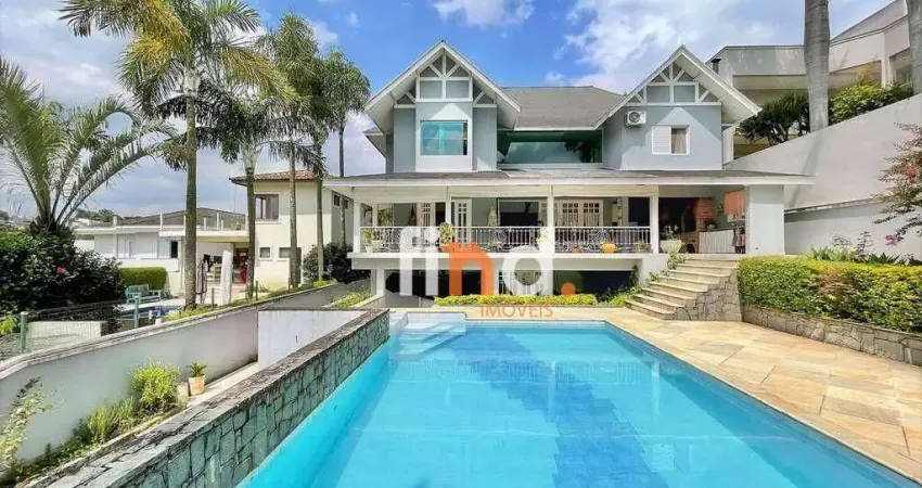 Casa de condomínio para venda em são paulo ll - granja viana de 632.00m² com 4 quartos, 4 suites e 9 garagens