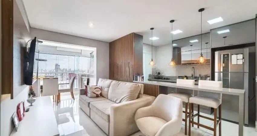 Apartamento para venda em tatuapé de 63.00m² com 2 quartos, 1 suite e 1 garagem