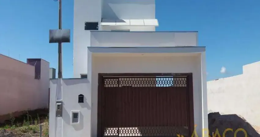 Sobrado para venda em jardim santa júlia de 190.00m² com 3 quartos, 1 suite e 2 garagens