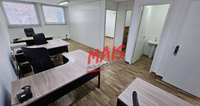 Sala comercial à venda no Centro, Santos 