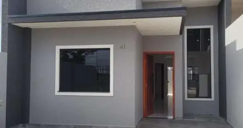 Casa para venda em gralha azul de 60.00m² com 3 quartos, 1 suite e 2 garagens