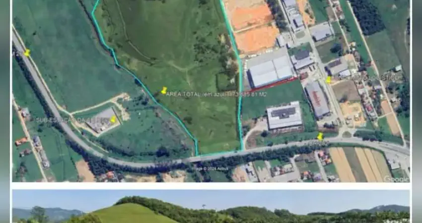 Terreno comercial à venda na Rodovia BR-282, 1, Gethal, Lages