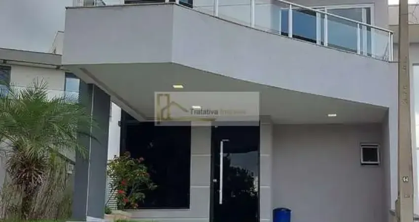 Casa de condomínio para venda em chácara morada mediterrânea de 258.00m² com 3 quartos, 1 suite e 4 garagens