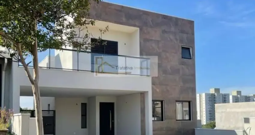 Casa de condomínio para venda em chácara morada mediterrânea de 180.00m² com 3 quartos, 1 suite e 4 garagens