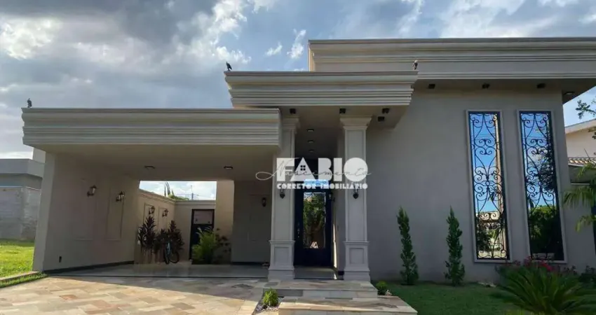 Casa de condomínio para venda em parque residencial buona vita de 221.00m² com 3 quartos, 3 suites e 4 garagens