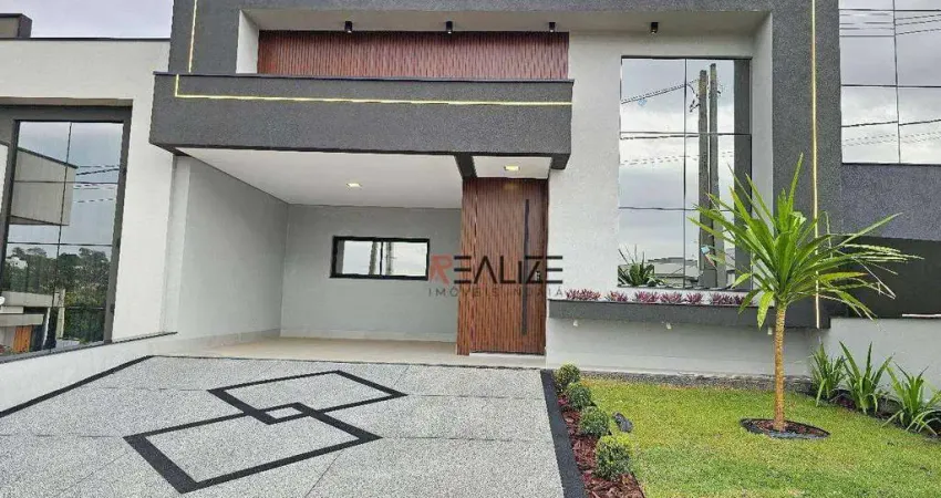 Casa de condomínio para venda em condomínio park gran reserve de 140.00m² com 3 quartos, 3 suites e 3 garagens