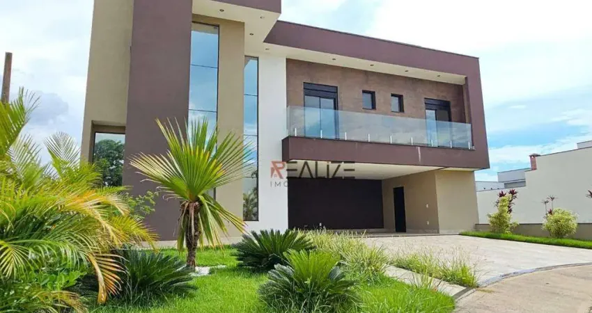 Sobrado para venda em condomínio dona maria josé de 320.00m² com 4 quartos, 4 suites e 6 garagens