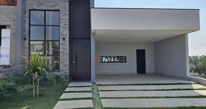 Casa de condomínio para venda em condomínio jardim piemonte de 195.00m² com 3 quartos, 3 suites e 4 garagens