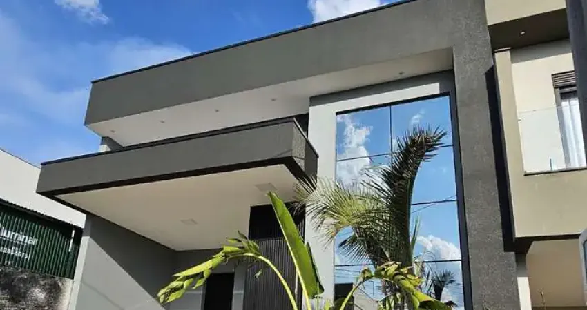 Casa de condomínio para venda em condomínio jardim brescia de 140.00m² com 3 quartos, 3 suites e 3 garagens