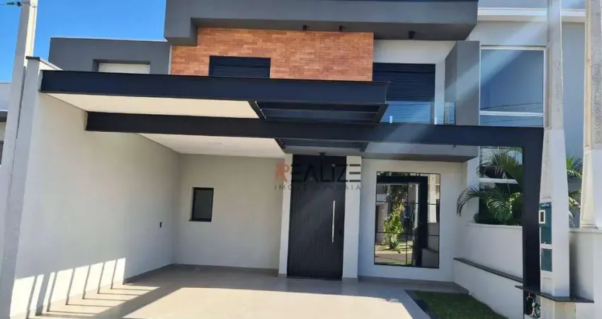 Sobrado para venda em condomínio montreal residence de 170.00m² com 3 quartos, 1 suite e 2 garagens