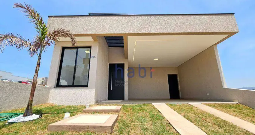 Casa de condomínio para venda em residencial reserva ipanema de 140.00m² com 3 quartos, 1 suite e 4 garagens