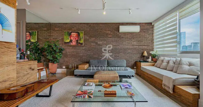 Apartamento para venda e aluguel em itaim bibi de 131.00m² com 2 quartos, 2 suites e 1 garagem