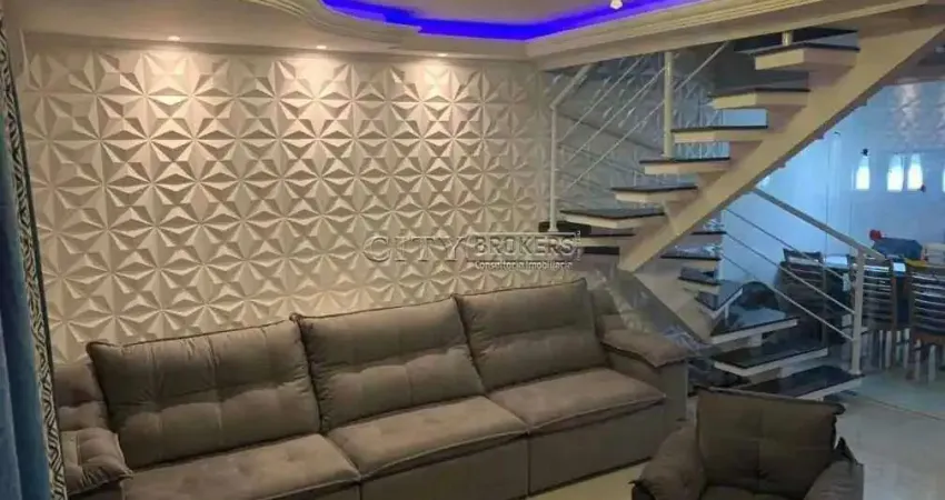 Sobrado para venda em jardim giovana de 144.00m² com 3 quartos, 1 suite e 3 garagens