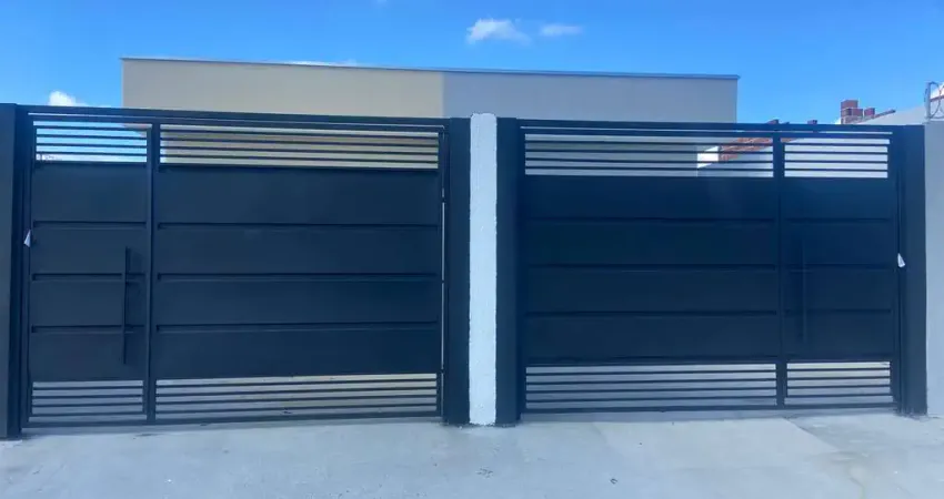 Casa para venda em residencial e comercial portal dos eucaliptos de 60.00m² com 2 quartos, 1 suite e 2 garagens