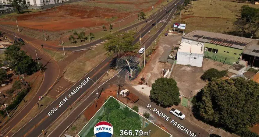 Terreno para venda em bonfim paulista de 366.79m² com 4 garagens