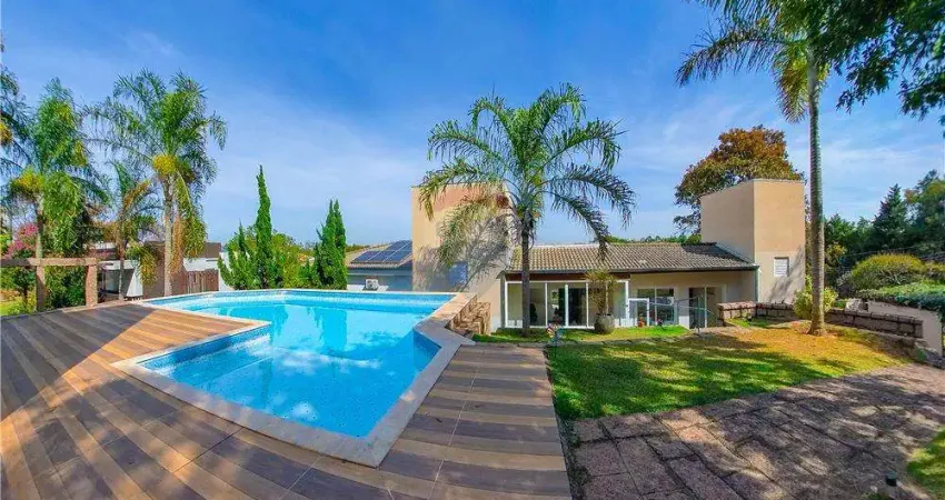 Casa de condomínio para venda em condomínio monte belo de 548.00m² com 4 quartos, 4 suites e 3 garagens