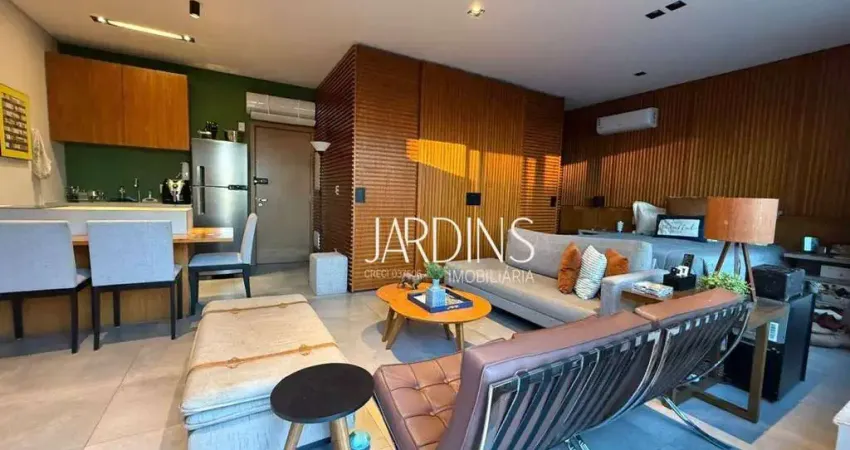 Studio para venda em jardim botânico de 47.00m² com 1 quarto, 1 suite e 2 garagens