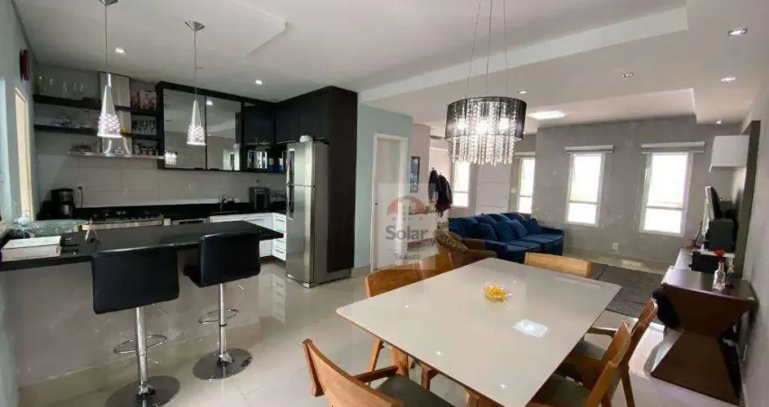 Casa de condomínio para venda em condomínio villagio das flores de 138.00m² com 3 quartos, 1 suite e 2 garagens