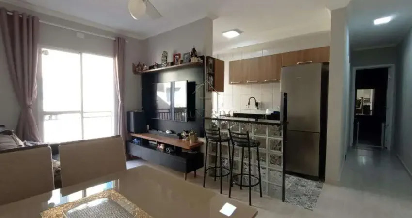 Apartamento para venda em jardim rio das pedras de 52.75m² com 2 quartos e 1 garagem