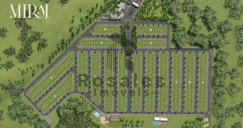 Terreno en condomínio para venda em residencial miraj de 200.00m²