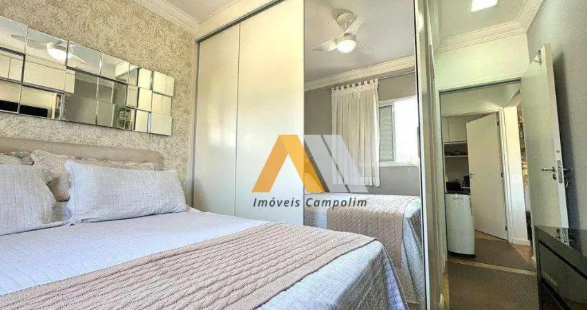 Apartamento para venda em parque campolim de 60.00m² com 2 quartos, 1 suite e 2 garagens