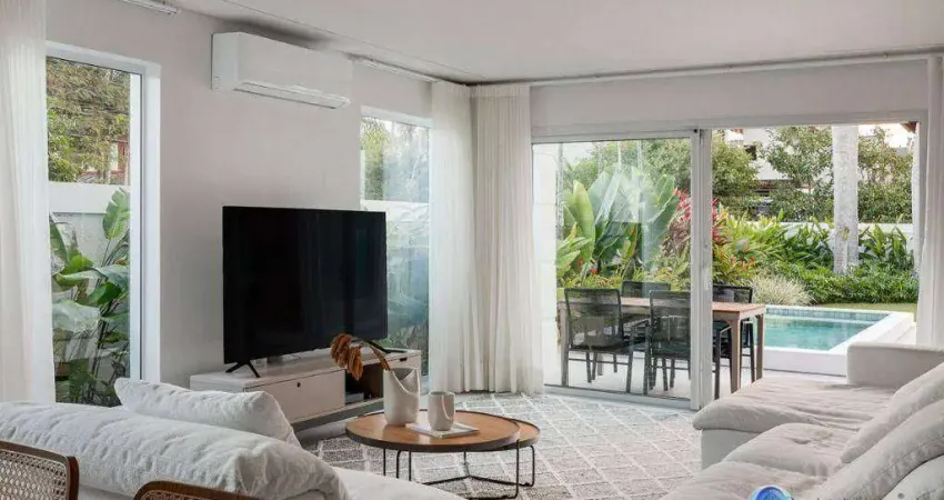 Casa para venda em jurerê internacional de 350.00m² com 5 quartos, 5 suites e 2 garagens