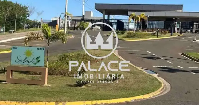 Terreno em condomínio fechado à venda no Jardim Tatuapé, Piracicaba 