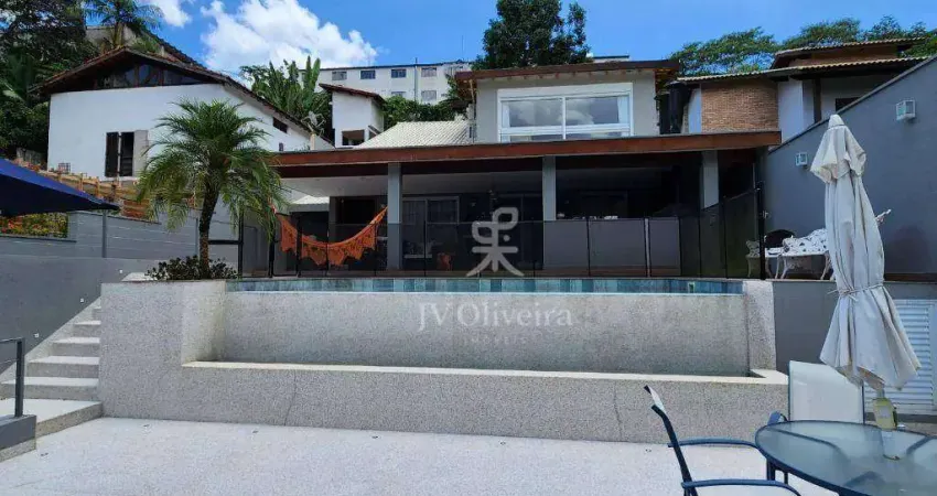 Casa de condomínio para venda em granja viana ii de 302.00m² com 3 quartos, 3 suites e 2 garagens