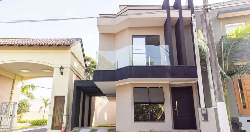 Sobrado para venda em pinheirinho de 166.00m² com 3 quartos, 3 suites e 2 garagens