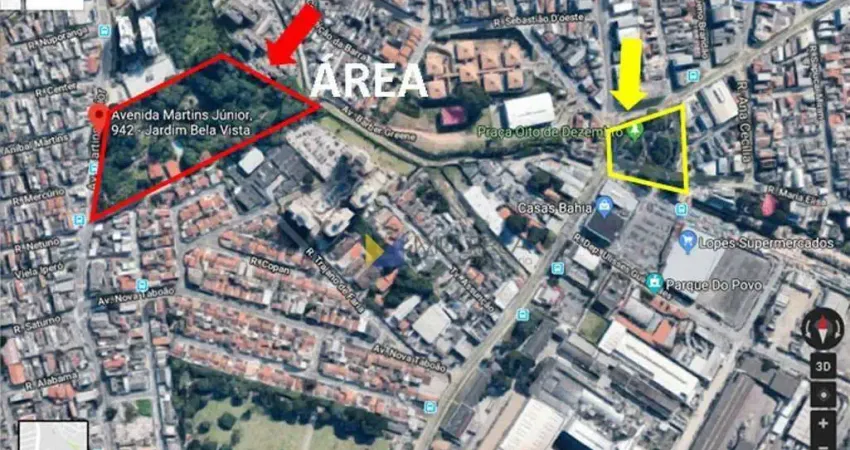 Terreno à venda na Avenida Martins Júnior, 942, Jardim Bela Vista, Guarulhos