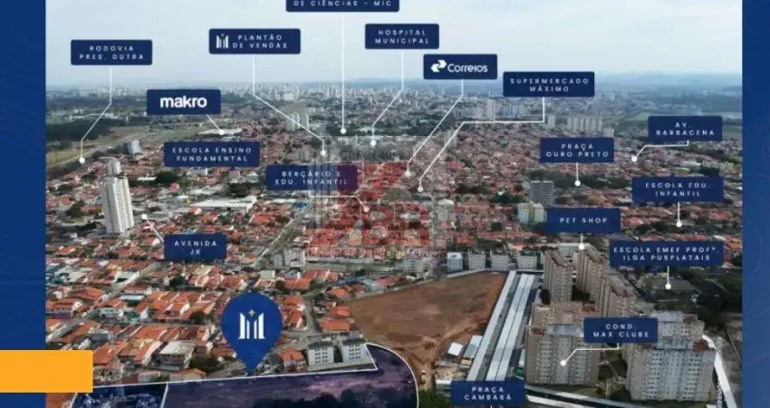 Apartamento para venda em jardim ismênia de 58.00m² com 2 quartos, 1 suite e 1 garagem