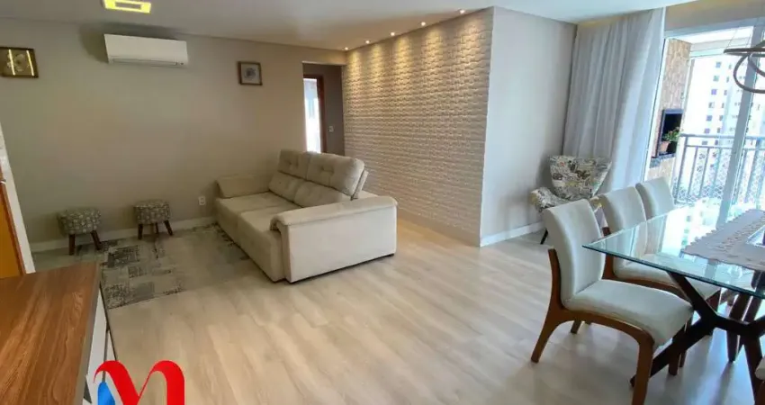Apartamento para venda em vila valparaíso de 118.00m² com 3 quartos, 2 suites e 2 garagens