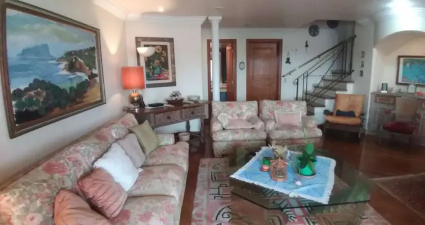 Cobertura para venda em vila progredior de 227.00m² com 3 quartos, 2 suites e 3 garagens