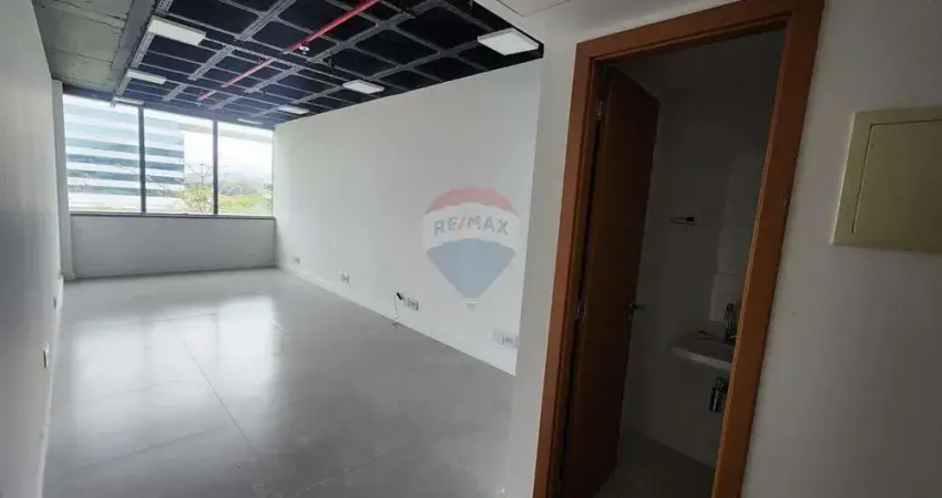 Sala comercial para venda em barra da tijuca de 27.00m² com 1 garagem