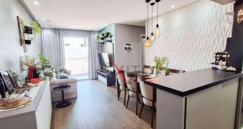 Apartamento para venda em vila nambi de 71.00m² com 3 quartos, 1 suite e 2 garagens