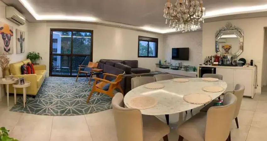Apartamento para venda em vila andrade de 143.00m² com 3 quartos, 3 suites e 2 garagens