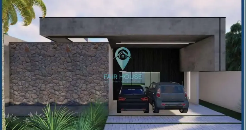 Casa para venda em alphaville nova esplanada de 265.46m² com 4 quartos, 4 suites e 4 garagens