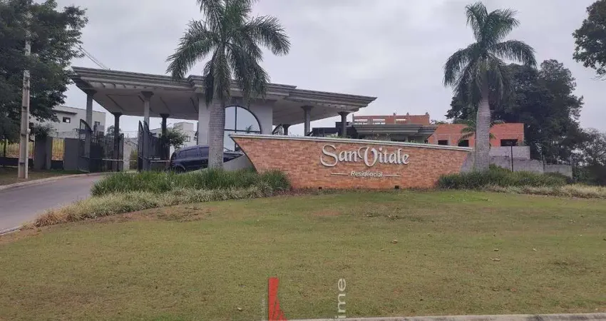 Terreno em condomínio fechado à venda no Residencial San Vitale, Bragança Paulista 