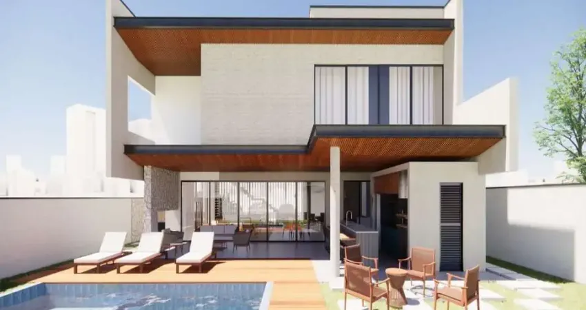 Casa de condomínio para venda em jardim santa rita de 390.00m² com 4 quartos, 4 suites e 6 garagens