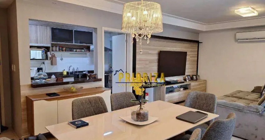 Apartamento para venda em condomínio residencial ibéria de 120.00m² com 3 quartos, 3 suites e 2 garagens