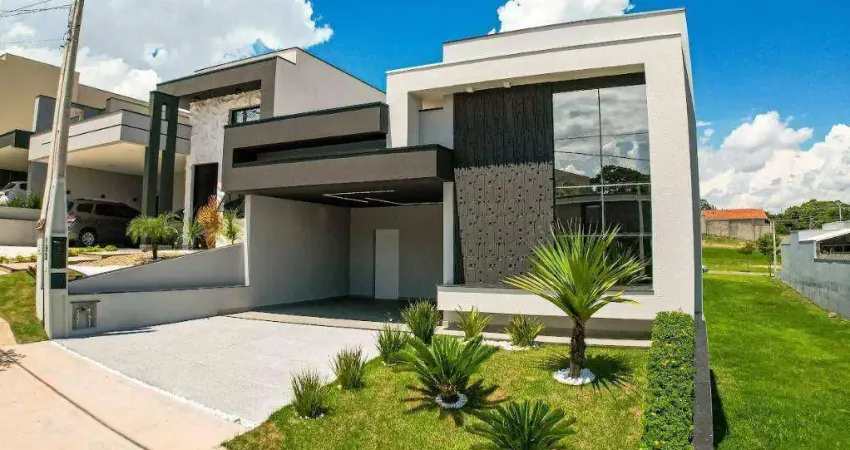 Casa de condomínio para venda em residencial milano de 179.00m² com 3 quartos, 3 suites e 4 garagens