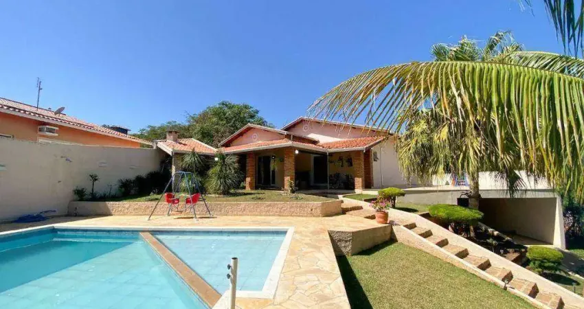 Chácara para venda em terras de itaici de 290.00m² com 3 quartos, 3 suites e 8 garagens