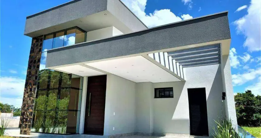 Casa de condomínio para venda em condomínio park gran reserve de 144.00m² com 3 quartos, 3 suites e 4 garagens