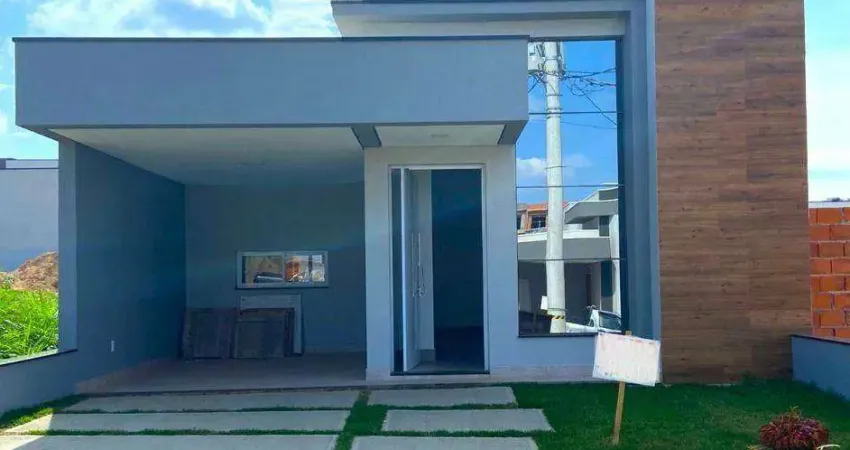 Casa de condomínio para venda em condomínio park gran reserve de 140.00m² com 3 quartos, 1 suite e 2 garagens