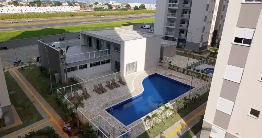 Apartamento para venda em condomínio portal terras de carrara de 58.00m² com 2 quartos, 1 suite e 1 garagem