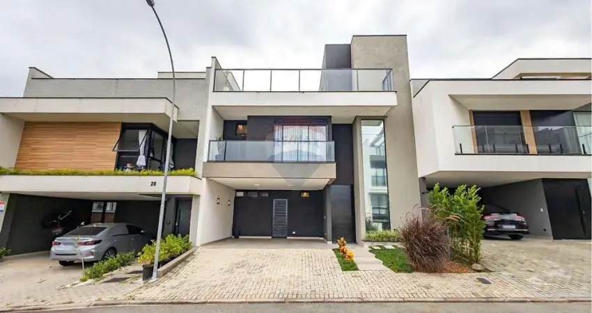 Casa de condomínio para venda em santa cândida de 254.00m² com 3 quartos, 1 suite e 4 garagens